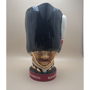 Vintage Windsor Supreme Canadian Whiskey Royal Guard‎ Water Pitcher: Toby Jug